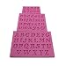 Joylive 3, 3pcs/Set Mini Letter&Number Silicone Handmade Fondant Cake Decorating DIY Mould Mold