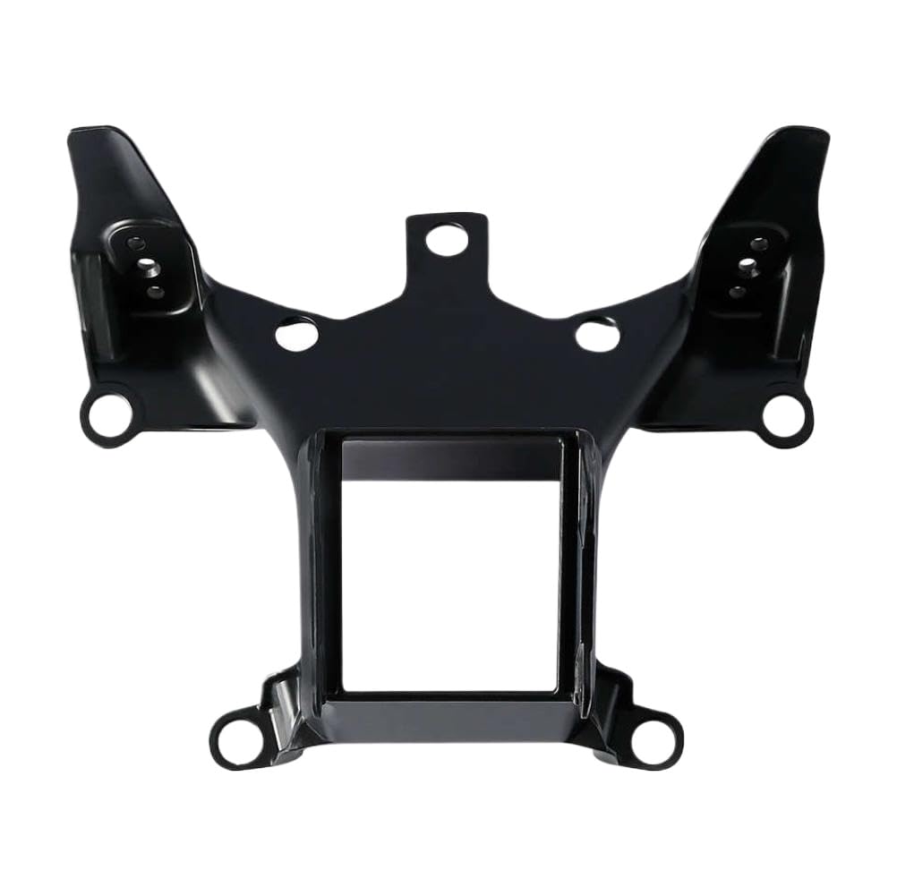 Bhvepubht Onecolor Black Front Headlight Upper Fairing Stay Bracket Compatible With Yzf R6 2017 2018 2019 2020 2021 2022 2023 2024 2025