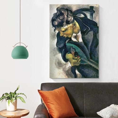 Marc Chagall Impression sur Toile David Tableau Moderne de Qualité - 4