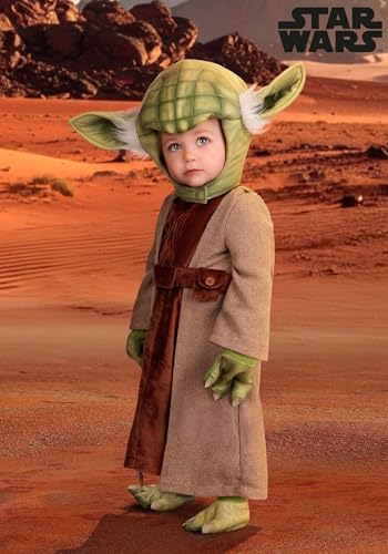 Disfraz infantil deluxe Yoda Star Wars con accesorios miniatura 2