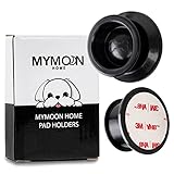 MYMOON HOME Pee Pad Holder for Dogs (2 Pack) Dog Potty Training Pad for Leg-Lifting Marking Dogs - Use with Any Size Puppy Wee Wee Pads - Stick on Any Flat Surface, Strong Magnets (Black)