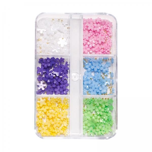 Bnf® 5x3D Flower Nail Art Charms Nail Tips Accessories Jewelry Accessories 6 Colors Style A Health & Beauty Nail Care Manicure & Pedicure Nail Art Accessories-image-35
