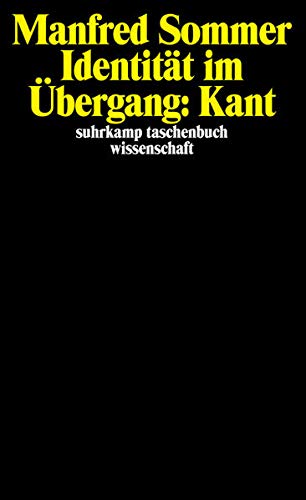 Identität im Übergang: Kant (suhrkamp taschenbuch wissenschaft) Identität im Übergang: Kant (suhrkamp taschenbuch wissenschaft)