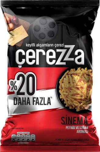 Çerezza Sinema Peynir & Soğan Mısır Çerezi Süper Boy 117 g