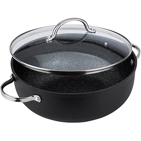 Prestige Scratch Guard 28cm Non-Stick Casserole Cover