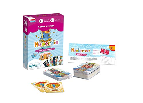 Falomir- Numeralia Juego De Mesa Educativo, Multicolor (30015)