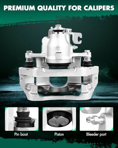 Image of SCITOO Rear Driver Disc Brake Caliper 18B5264 For Ford For Taurus 2010-2012,For Lincoln For MKS 2012,With Bracket 1PC