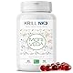 NKO® Krillöl Softgel Kapseln (Testsieger) - hochwertiges Omega 3, 6, 9 - reich an EPA und DHA - Astaxanthin, Vitamin E, Choline und Phospholipide - Herz Immunsystem Gedächtnis - 90 Stück von MoriVeda