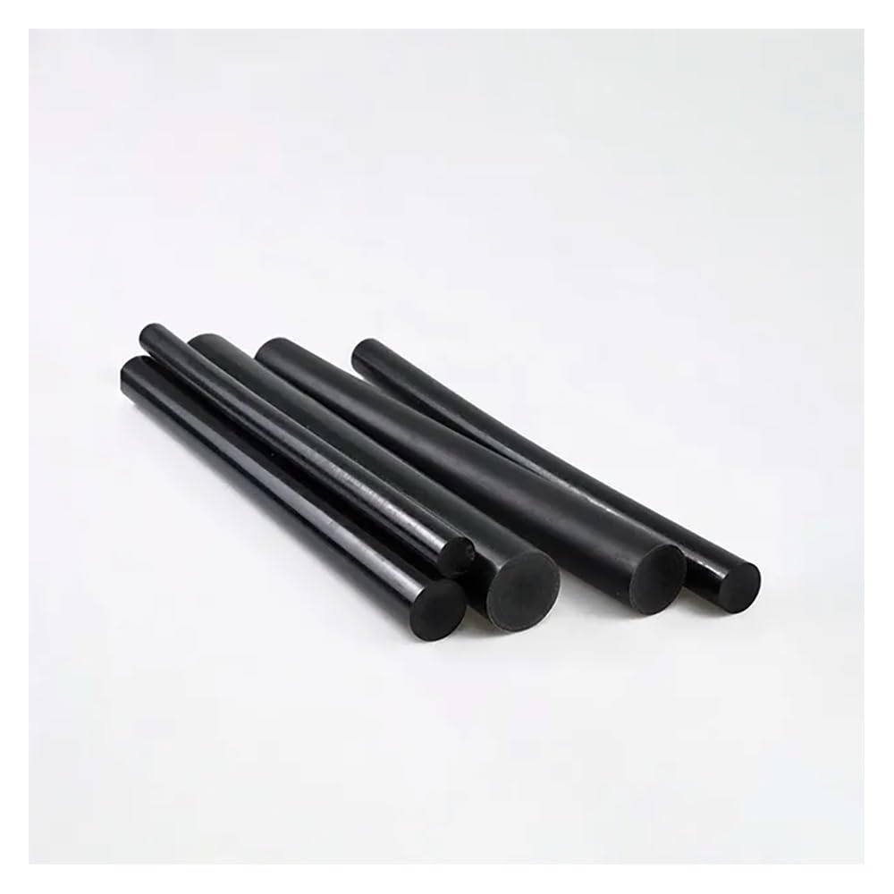 Okrągły pręt poliuretanowy, 1 szt., twardość 75A Kolor Solidny okrągły pręt poliuretanowy, długość 50 cm, średnica 20-100 mm(Black,20x500mm)