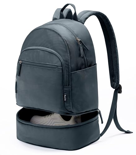 Image of Uselike Gym Backpack for Women Men, Lightweight Gym Bag with Shoe Compartment, Waterproof Workout Backpack with Wet Pocket