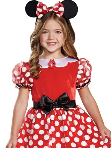 Disfraz Clásico Minnie Mouse para Niñas Talla 4/6 miniatura 2