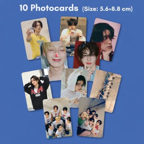 Image of Enhypen Poster Combo Pack of 4 Poster, 10 Photocards, 10 Photographs, 1 Sticker Sheet, 2 Photo Strips (All self Adhesive,120GSM)| Pinterest Wall Posters | K-Pop Posters| Enhypen All in One Combo Pack