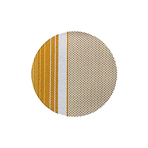 TENDA DA SOLE A CADUTA cm.400 x H.300 - giallo/bianco