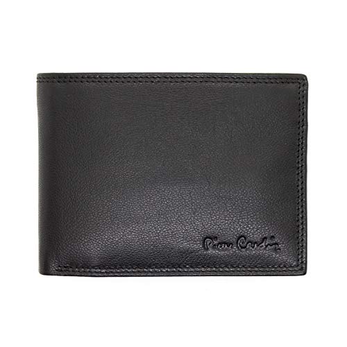 Pierre Cardin portefeuille homme en cuir véritable avec porte-cartes