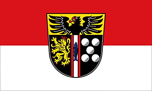 Drapeau Kaiserslautern de qualité supérieure grand format horizontal
