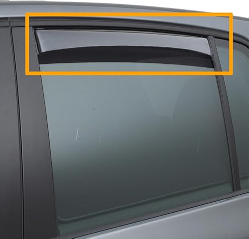 Hintere Windabweiser (1 Set) für die Fahrer und Beifahrerseite-CLI0042654 passend für BMW Serie 5 E39, 5/D LIM, 4-Door, 1995-2003 Hintere Windabweiser (1 Set) für die Fahrer und Beifahrerseite-CLI0042654 passend für BMW Serie 5 E39, 5/D LIM, 4-Door, 1995-2003