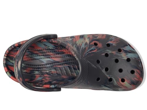 Image of Crocs Unisex Adult Classic Marbled Tie-dye Clogs