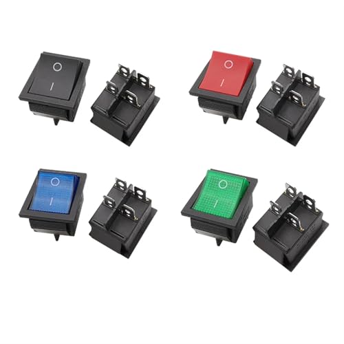 Interruptor basculante KCD4 ideal para control eléctrico de barcos y náutica 7