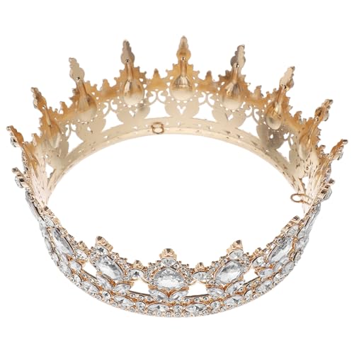 Couronne de mariée vintage strass scintillants accessoire cheveux léger mariage