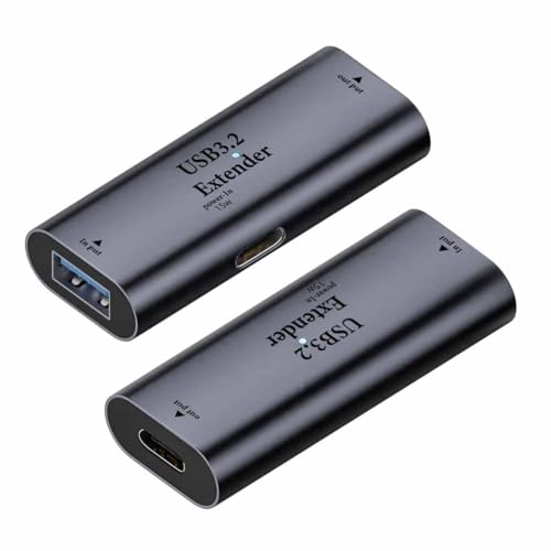 Webolu USB A から USB C アダプター、USB A 3.2 から USB C アダプター、ノートパソコン、カメラ用 15W 電源 USB C メスから USB A メス コンバーター