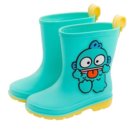 Hangyodon Rain Boots for Boys Girls Kids Children PVC