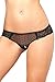 Rene Rofe Women's Lingerie Sexy Sheer Lace Bikini Hipster Crotchless Panties