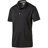 Puma Golf 2017 Men's Pounce Polo, Black, Large