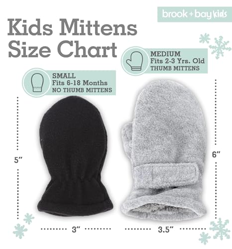 Toddler Hat & Glove Set - Baby Fleece Winter Hat and Mittens for Infant Kids3