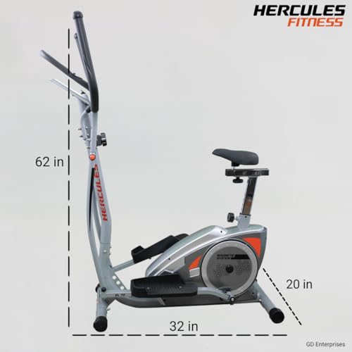 Image of Hercules Fitness Carbon Steel EL10 Elliptical