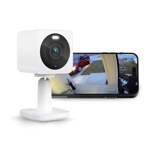 Wyze Cam OG Indoor/Outdoor 1080p Wi-Fi Smart Home Security Camera with Color Night Vision, Built-in Spotlight, Motion Detection, 2-Way Audio, Compatible with Alexa & Google, White, Free Expert Setup
