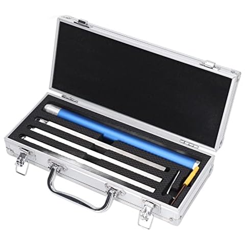 6Pcs Carbide Tipped Wood Turning Tools Alloy Handle Carbide Lathe Turning Tool Set Cover