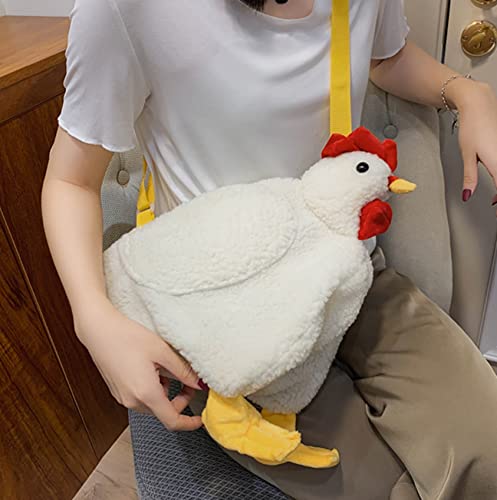 Bolso tipo tote de gallina para mujer miniatura 2