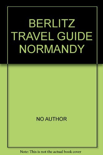 BERLITZ TRAVEL GUIDE NORMANDY