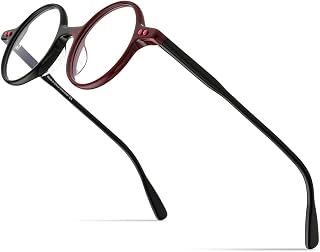 HEPIDEM Acetate Men Vintage Round Optical Glasses Frame Spectacles Eyeglasses Zolman