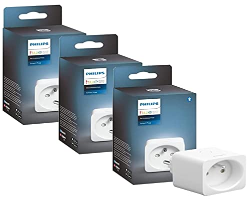 Philips Hue, prise connectée, lot de 3 prise fonctionne avec Alexa, Google...