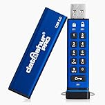 iStorage datAshur PRO 4 GB | Encrypted USB Memory Stick | FIPS 140-2 Level 3 Certified | Password protected | Dust/Water Resistant | IS-FL-DA3-256-4