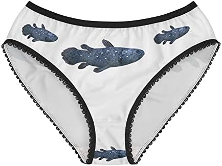 Coelacanth Fish Panties, Coelacanth Fish Underwear, Briefs, Cotton Briefs, Funny Underwear, Panties For Women