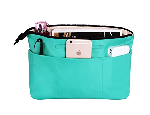 Holly LifePro Purse Organizer,Insert Handbag Organizer Bag in Bag, Fit LV Speedy, Neverfull, Longchamp, Tote