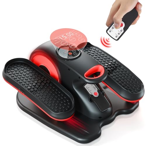 ChaCool Mini Ellipsentrainer für Zuhause, Elektrischer Crosstrainer mit Fernbedienung,Display Adjustable Speed Stepper für Zuhause Büro Teenager Senioren