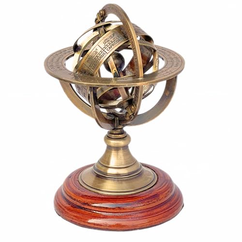 Coleccionables comprar Vintage acabado antiguo Alimory brújula latón