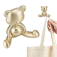 Wall Mounted Coat Hook | Coat Rack Wall Mount - Adorable Unique Key Holder and Clothes Rack for Storage, Living Room, Hallway