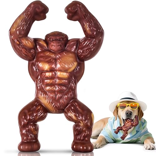 LUKITO Dog Toys Indestructible, Dog Chew Toys for Aggressive Chewers, Tough Dog Toys for Boredom Teeth Cleaning