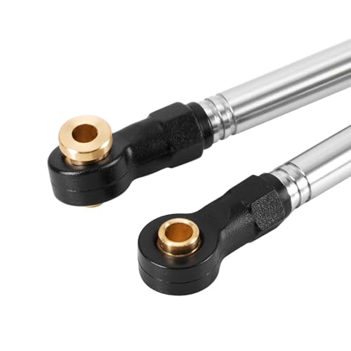 INJORA Edelstahl High Clearance Links & Lenkglieder Set für 1/18 HPI Venture18 Upgrade