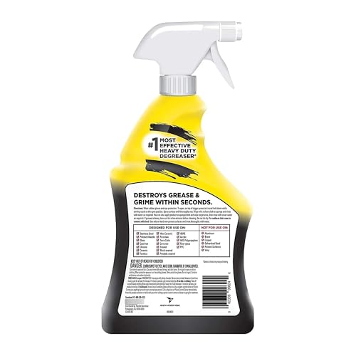 easy-off heavy duty degreaser cleaner spray kitchen degreaser 32 oz