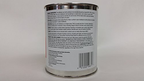 3M Neoprene High Performance Rubber and Gasket Adhesive 1300, Yellow - Thumbnail 3