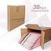 OUGEBOX 30 Pack 9x6x2 Pink Shipping Boxes for Packaging Small Business, Corrugated Cardboard Boxes for Shipping Packing Mailing