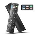 XRT136 for Vizio Smart Tv Remote, for Vizio Remote Smart Tv D50x-G9 D65x-G4 D55x-G1 D40f-G9 D43f-F1 D70-F3 V505-G9 D32h-F1 D24h-G9 E70-F3 D43-F1 V705-G3 P75-F1 D55x-G1 V405-G9 E75-F2 D32f-F1 D24f-F1