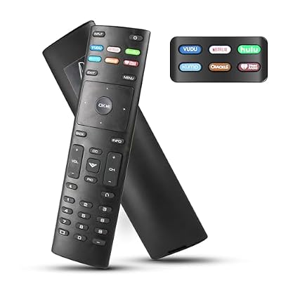 XRT136 for Vizio Smart Tv Remote, for Vizio Remote Smart Tv D50x-G9 D65x-G4 D55x-G1 D40f-G9 D43f-F1 D70-F3 V505-G9 D32h-F1 D24h-G9 E70-F3 D43-F1 V705-G3 P75-F1 D55x-G1 V405-G9 E75-F2 D32f-F1 D24f-F1