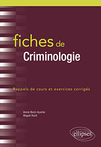 Fiches de criminologie