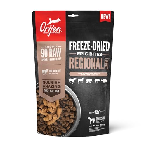 ORIJEN-Regional-Red-Freeze-Dried-Epic-Bites-6OZ - Cucciolini Doodles   ORIJEN-Regional-Red-Freeze-Dried-Epic-Bites-6OZ